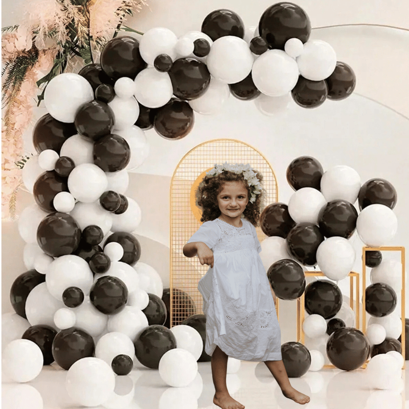 Arche Ballon Noir Et Blanc
