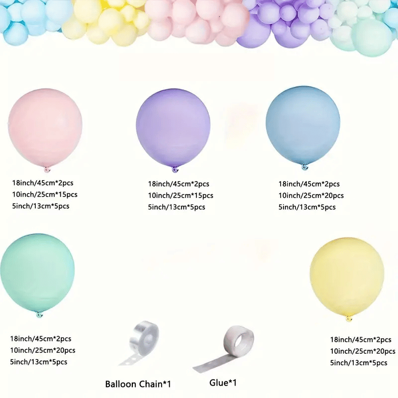 Arche de Ballon Pastel