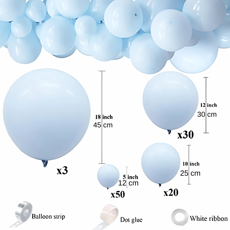 Arche De Ballon Bleu