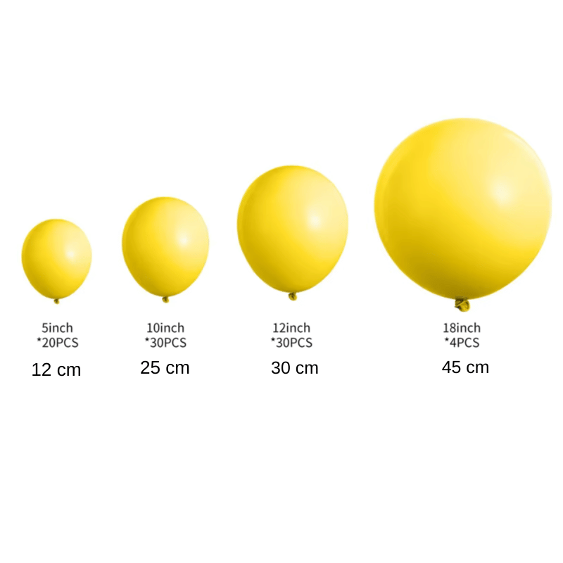 Arche De Ballon Jaune