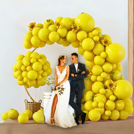 Arche De Ballon Jaune