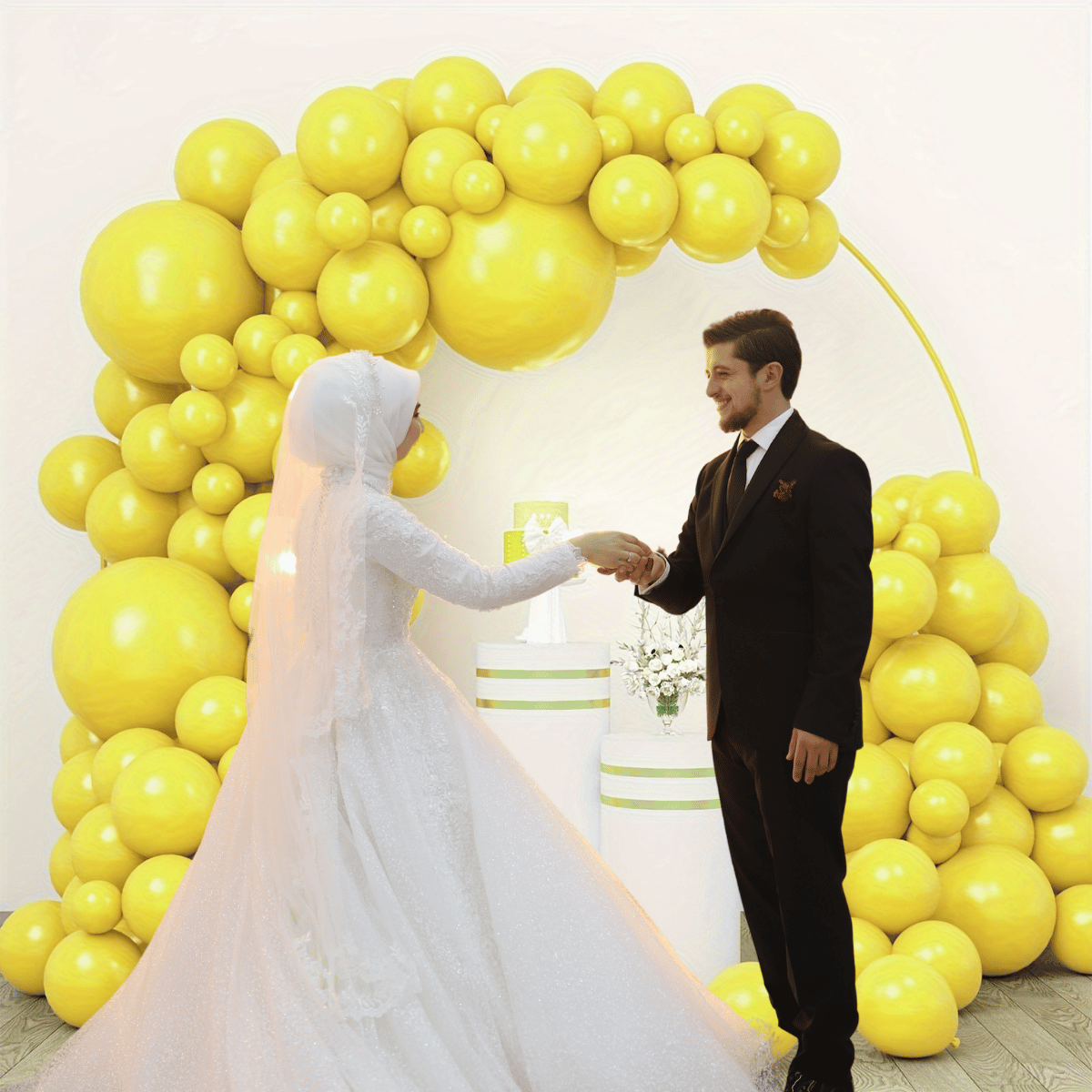 Arche De Ballon Jaune