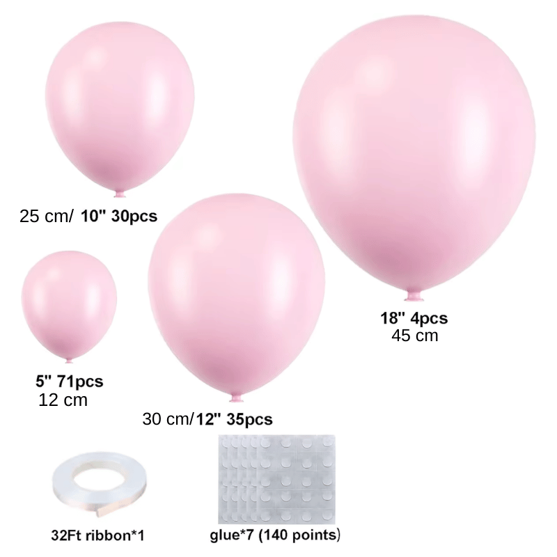 Arche Ballon Rose