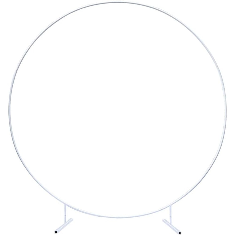 Arche De Ballon Blanc Cercle